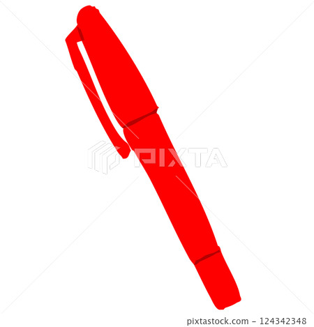 Red pen 124342348