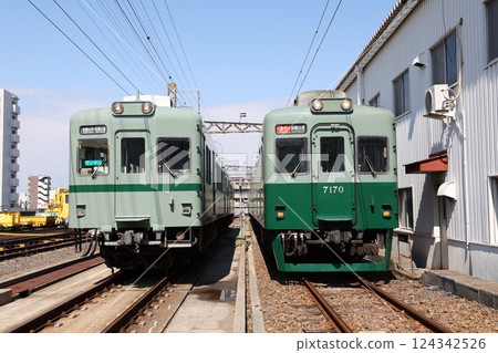 Nankai Electric Railway 2200 series and 7100 series trains 124342526