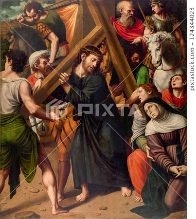 Christ on the Route to Calvary. Juan de Juanes 124344023