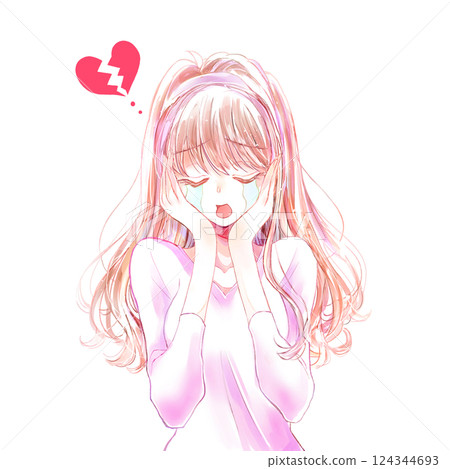 心碎哭泣的女人 心碎哭泣的女人 124344693