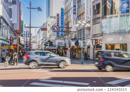 Winter cityscape of Shizuoka City (Shizuoka Prefecture) Winter cityscape of Shizuoka City (Shizuoka Prefecture) 124345015