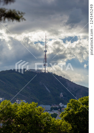 TV tower and funicular complex in Mtatsminda Park 124345249