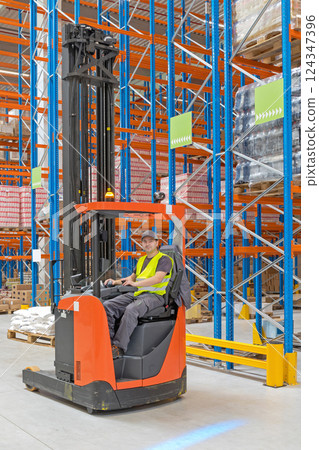 Forklift Driver 124347396