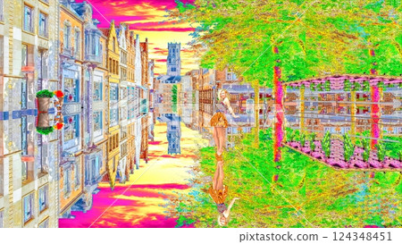 A mirror-reflected landscape of another dimension A mirror-reflected landscape of another dimension 124348451