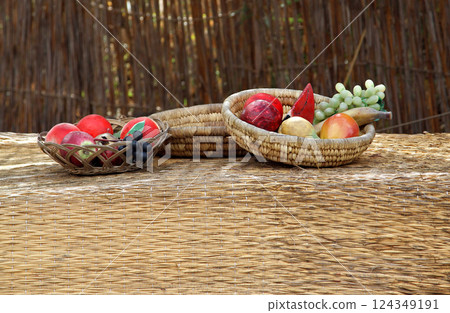 Rattan fruits Rattan fruits 124349191