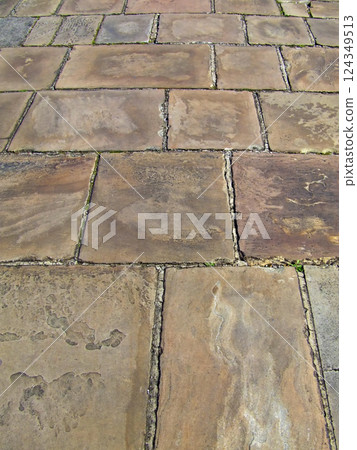 Stone side walk Stone side walk 124349513