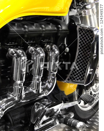 Motorcycle engine 124349577