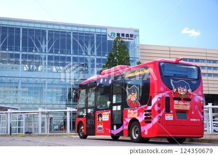 JR Shin-Aomori Station and Nebutan bus 124350679