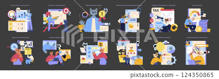 AI for Managers illustrates how artificial intelligence enhances various aspects of management. It focuses on analytics, optimization, efficiency, culture improvement, and transparency in operations 124350865