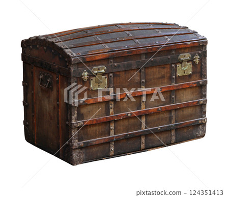 Antique chest Antique chest 124351413