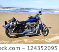 Bike on the beach 124352095