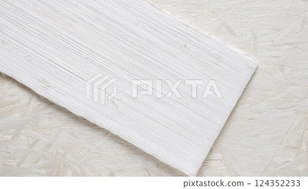 White paper texture 124352233