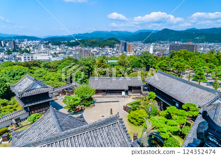 View from Kochi Castle Tenshu 124352474