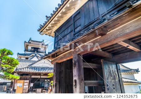 Kochi Castle: Black Iron Gate and Keep 124352675