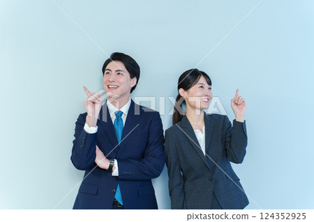 business person who comes up with ideas business person who comes up with ideas 124352925