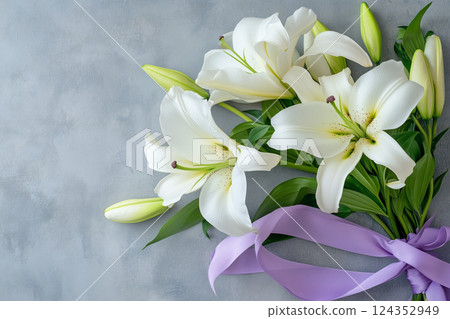 Lily flower 124352949