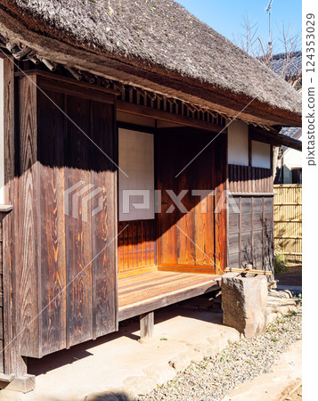 Traditional Japanese Houses: A quaint view of a samurai residence Traditional Japanese Houses: A quaint view of a samurai residence 124353029