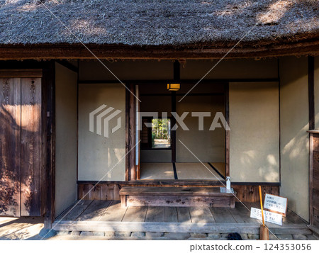 Traditional Japanese Houses: A quaint view of a samurai residence Traditional Japanese Houses: A quaint view of a samurai residence 124353056