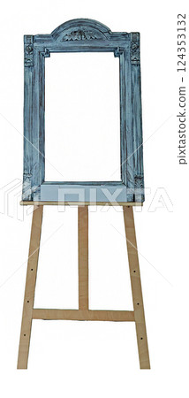 Old blank easel stand Old blank easel stand 124353132