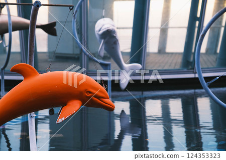 [Osaka Nanko] Dolphin sculpture 124353323