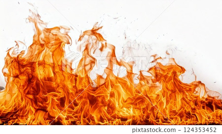 紅熱的火焰水平背景紋理16:9影片尺寸相容傳單小冊子AI生成素材 紅熱的火焰水平背景紋理16:9影片尺寸相容傳單小冊子AI生成素材 124353452