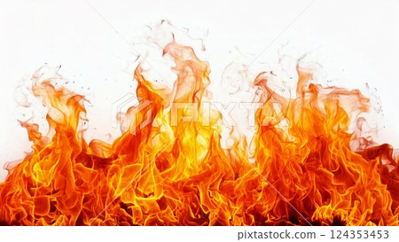 紅熱的火焰水平背景紋理16:9影片尺寸相容傳單小冊子AI生成素材 紅熱的火焰水平背景紋理16:9影片尺寸相容傳單小冊子AI生成素材 124353453