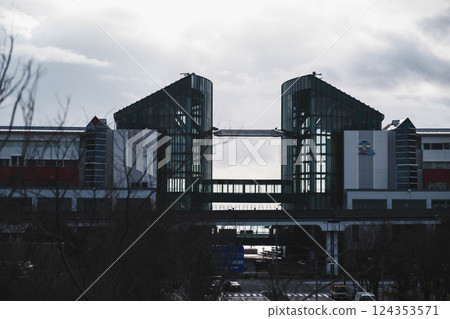 [大阪南港]港口地區的風景 124353571
