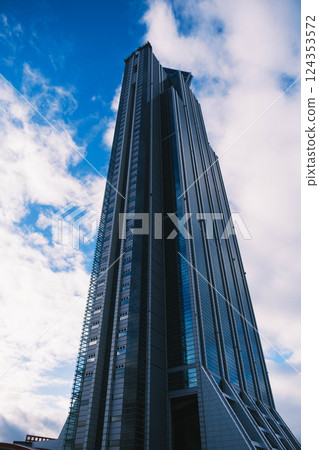 [大阪南港]港口地區的風景 124353572