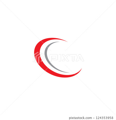 letter c logo template design 124353958