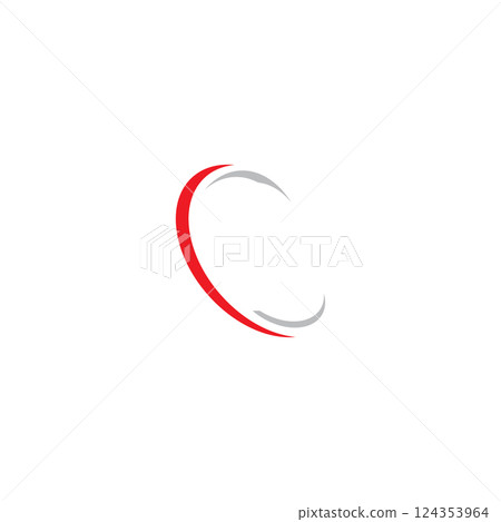 letter c logo template design 124353964