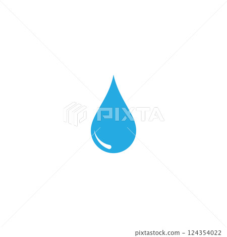 water drop icon vector water drop icon vector 124354022