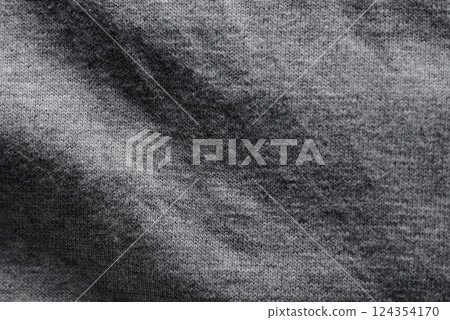 Gray fabric background material 124354170