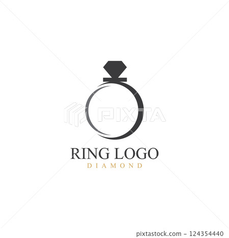 Ring logo  Diamond Ring Logo 124354440