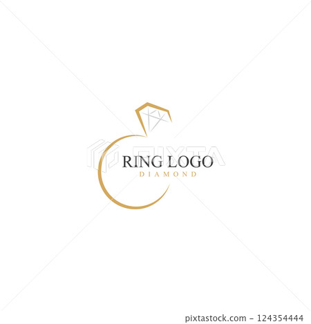 Ring logo  Diamond Ring Logo 124354444