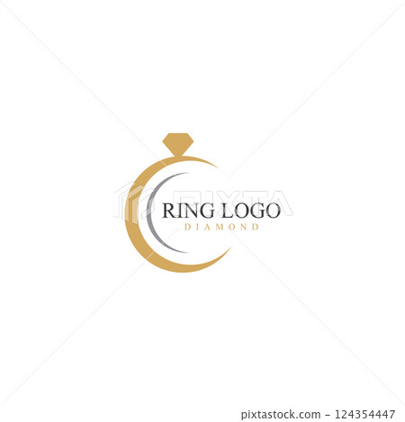 Ring logo Diamond Ring Logo Ring logo Diamond Ring Logo 124354447
