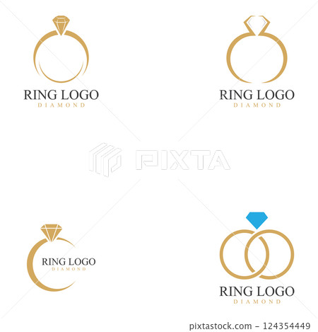 Ring logo Diamond Ring Logo Ring logo Diamond Ring Logo 124354449