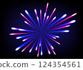 Abstract background with 3d explosion blast 124354561