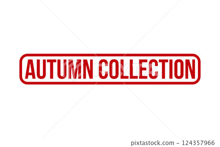 Autumn collection Rubber Stamp Seal Vector Autumn collection Rubber Stamp Seal Vector 124357966