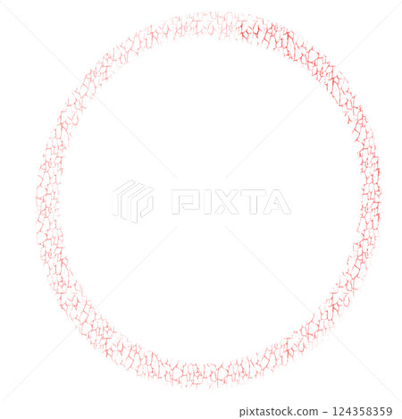letter o made with white dots 124358359