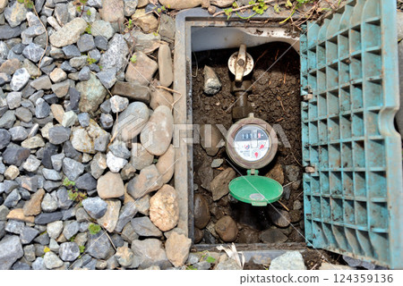 Water equipment Water meter Water meter box 124359136