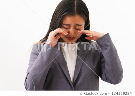 Young woman wearing a business suit Business image Young woman wearing a business suit Business image 124359224