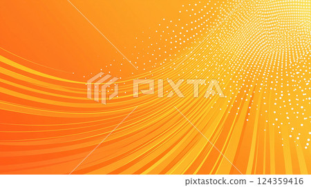 Abstract Orange Wave Background with Subtle Sparkles Abstract Orange Wave Background with Subtle Sparkles 124359416