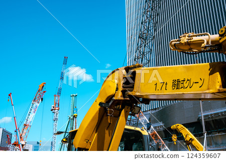 重型機械及在建建築 Takanawa Gateway 2025.03 d-4 淺色 重型機械及在建建築 Takanawa Gateway 2025.03 d-4 淺色 124359607