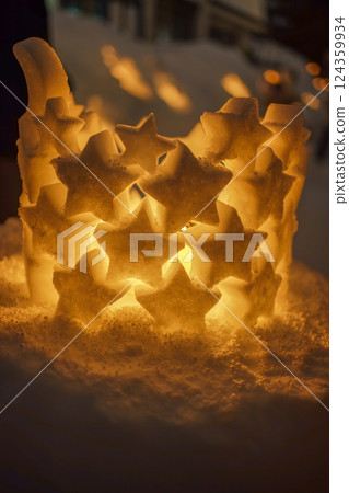 Otaru City, Hokkaido "Snow Light Path" 2025 Former Temiya Line Site Star Lantern 124359934