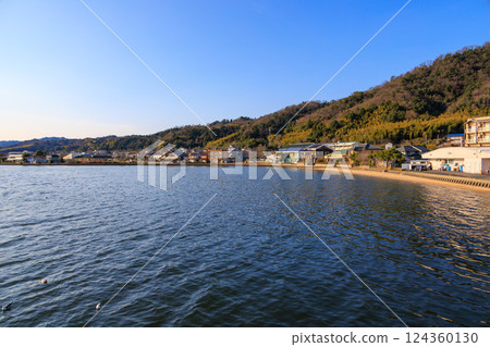 View of Miyazu City from the boat 124360130