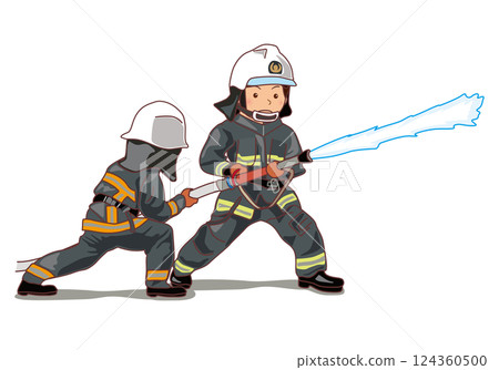 消防活動 124360500