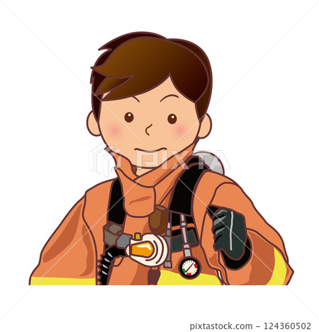 消防隊員 124360502