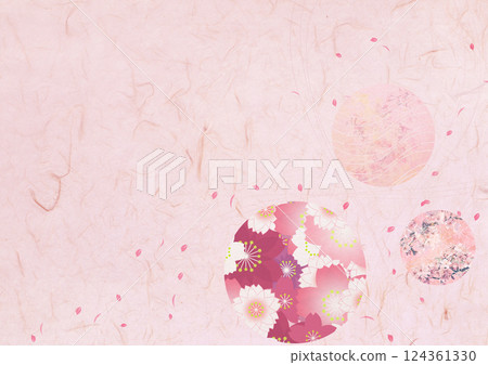 Japanese modern spring arrival ball pattern 124361330