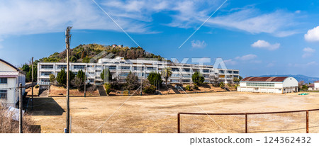 Ikeshima 2025 Nagasaki City Ikeshima Junior High School Panorama [Nagasaki City] 124362432
