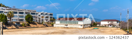Ikeshima 2025 Nagasaki City Ikeshima Junior High School Panorama [Nagasaki City] 124362437